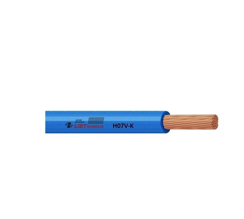 Cable Lietkabelis H07V-K, 1 x 16 mm², blue