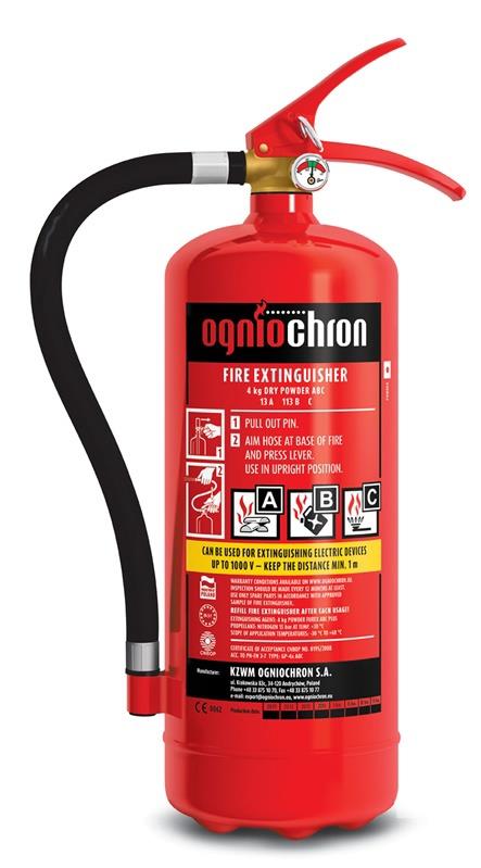 Ogniochron GP-4X ABC Extinguisher, 4 kg