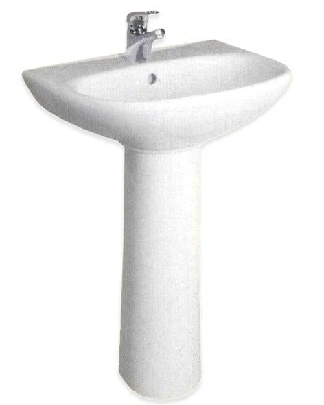 Basin pedestal Jika Zeta 19390, 22 x 69 cm