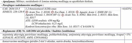 Automobilių universalus salonų valiklis Ma-Fra, 0,5 l