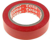 Izoliacinė juosta Tesaflex 53988, raudona, 15 mm x 10 m