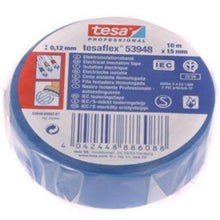 Izoliacinė juosta Tesaflex 53988, mėlyna, 15 mm x 10 m
