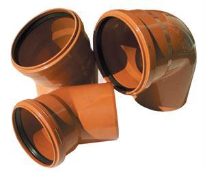 Outdoor sewer elbow Magnaplast, Ø 110 mm, 87°