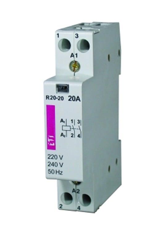 Kontaktorius AC-1, ETI R 20-20, 20 A, 2.16 kW