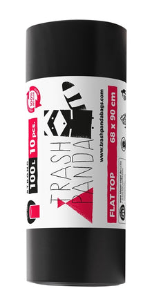 Garbage bags Plasta Strong, 100 l, 10 pcs., 35MK