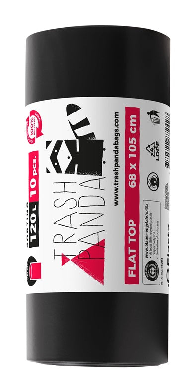 Šiukšlių maišai Plasta Strong, 120 l, 10 vnt., 35MK