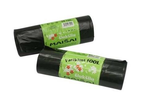 Garbage bags Plasta Strong, 100 l, 10 pcs., 35MK