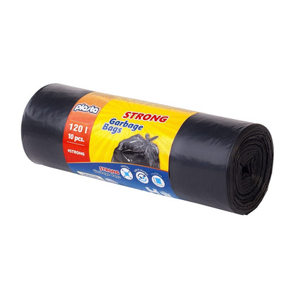 Šiukšlių maišai Plasta Strong, 120 l, 10 vnt., 35MK