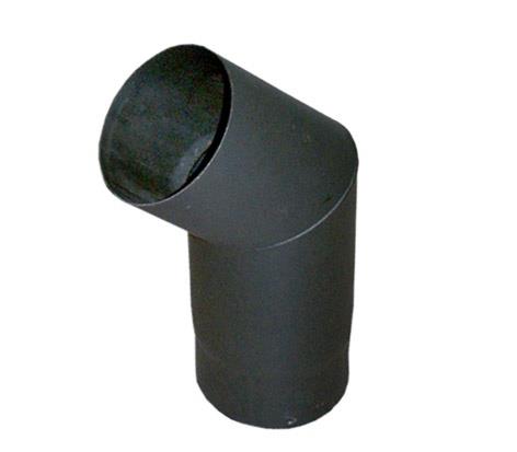 Dūmtraukio alkūnė ABX, 130 mm, 1.5 mm, 45°