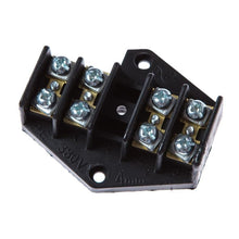Terminal block Elektroplast 4 x 4 mm², black