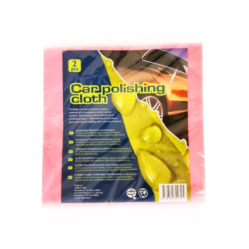 Car wipe for polishing TOKĖ, 2 pcs.