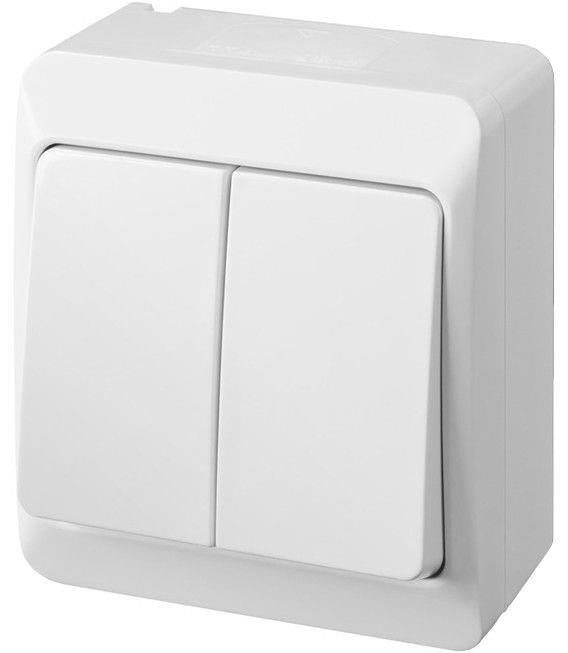 Jungiklis ELEKTRO-PLAST HERMES, 2 klav., IP44