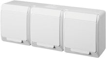 Trivietis kištukinis lizdas ELEKTRO-PLAST HERMES, IP44