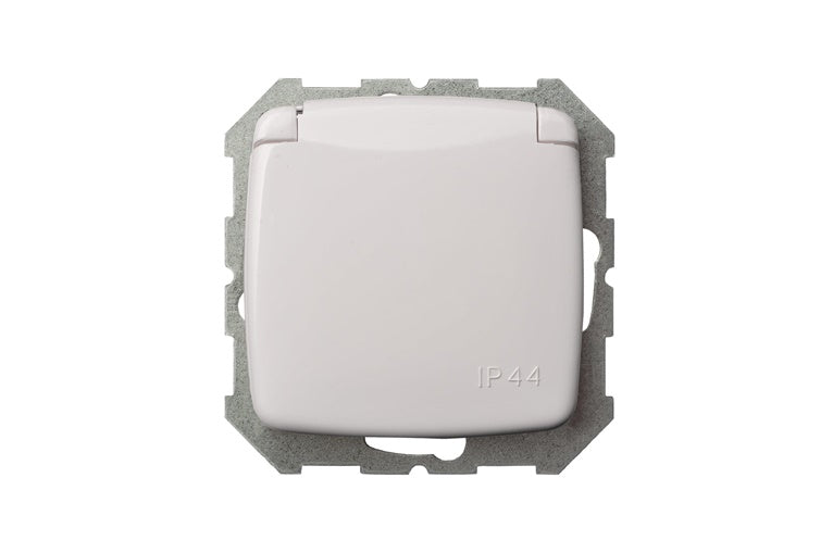 Socket LIREGUS ALFA, white, IP44