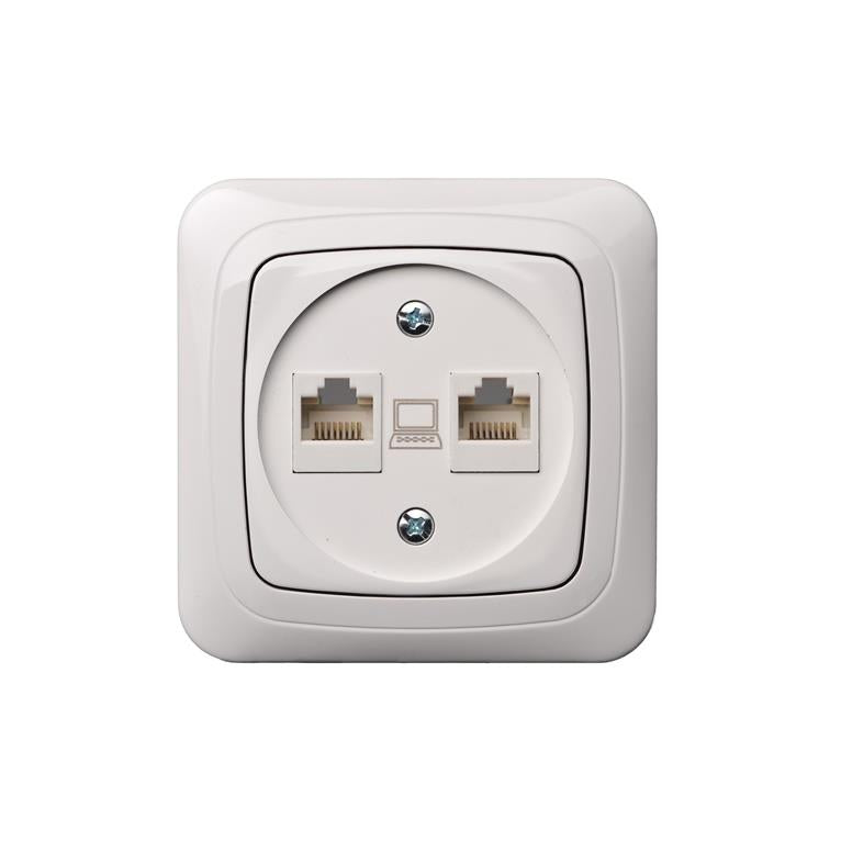 LIREGUS ALFA Computer Socket, white
