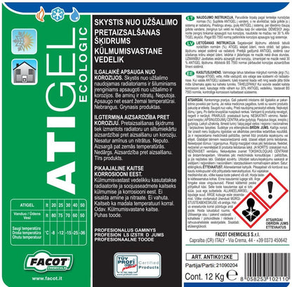 Antifreeze, Facot ANTIK012KE, 12 l
