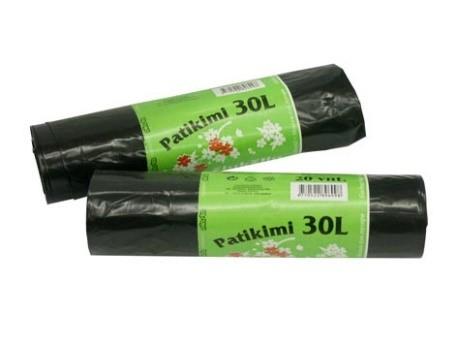 Plasta Strong bin bags, 30 l, 20 pcs, 25MK