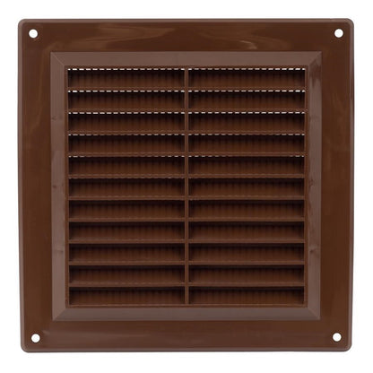 Ventiliacijos grotelės EUROPLAST VR1515B, 150 x 150 mm