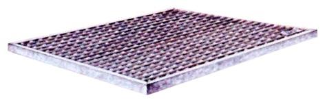 Aco galvanized steel mesh grate 40x60cm for shoe cleaning