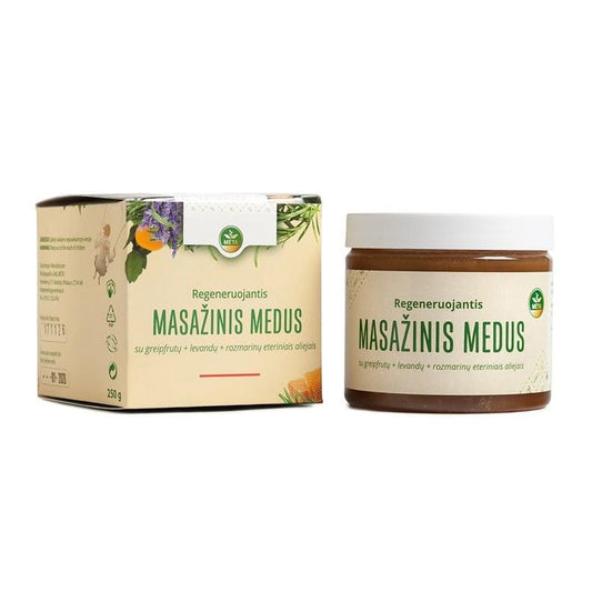 Regenerujący miód do masażu i sauny MIĘTA, 250 g