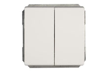 Switch VILMA ST150, 2 gang, white
