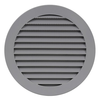 Plast. ventiliacijos grotelės EUROPLAST VR125P, D125, pilkos