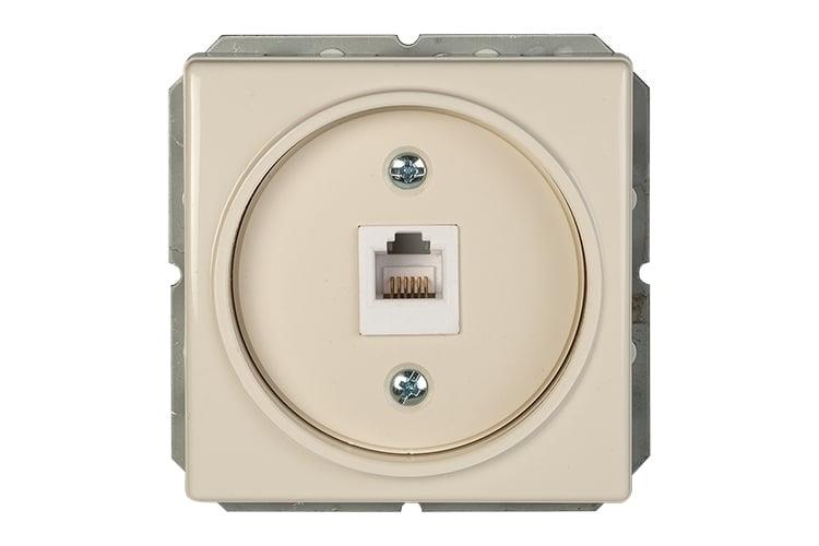 VILMA ST150 computer socket, ivory