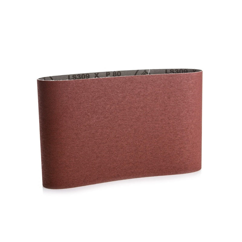 Abrasive belt LS307X, No. 80, 750 x 203 mm, 1 pc