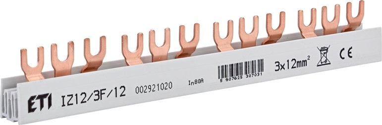 Busbar ETI IZ12, 3P, 12 mod., 12 mm²