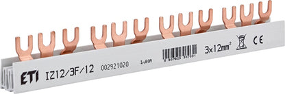 Busbar ETI IZ12, 3P, 12 mod., 12 mm²