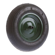 Inflatable wheelbarrow wheel with axle Limex, 3.5 x 8 "