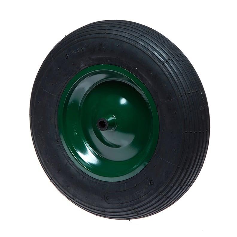 Inflatable wheelbarrow wheel with axle Limex, 4 x 8 "