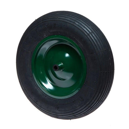 Inflatable wheelbarrow wheel with axle Limex, 4 x 8 "