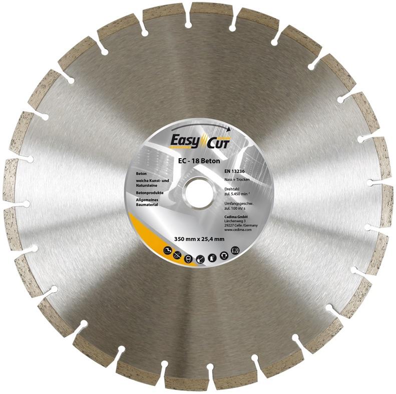 Diamond segmented cutting disc Cedima EC-18.1