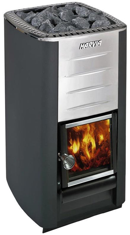 Harvia M3 wood-burning sauna heater, 16.5 kW