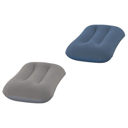 Bestway 67121 Inflatable Pillow, blue/white, 42x26x10 cm