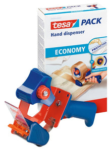 Handheld packing machine for 66 m x 50 mm tape