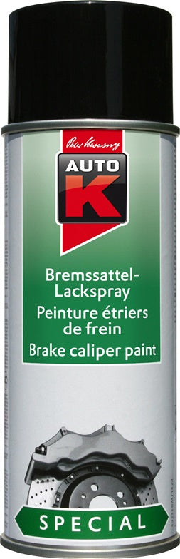 Auto K 1233077 Brake Caliper Paint, Black, 400 ml