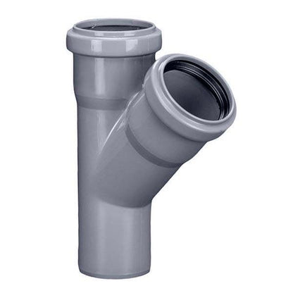 Drainage tee HTplus, Ø 110 / 110 mm, 45°