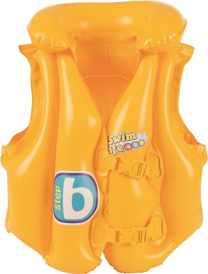 Pripučiama liemenė Bestway 32034, 36x46cm, geltona