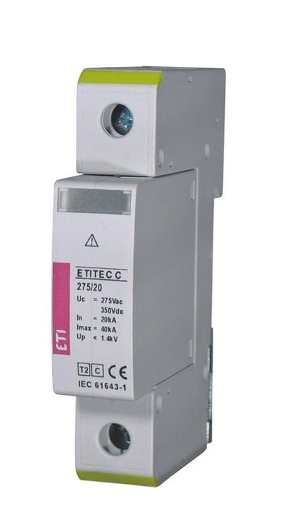 ETI C275/20 surge arrester, 230 V