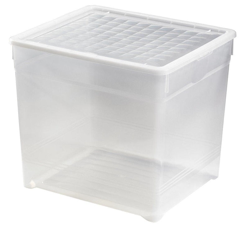 Storage Box CURVER, 33 l, clear, 39.5×34×34.3 cm