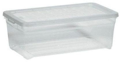 Storage box CURVER, 5.7 L, clear, 34.3×19.5×12.5 cm