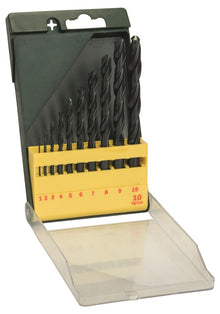 Metalo grąžtų komplektas Bosch 2607019442, 10 vnt