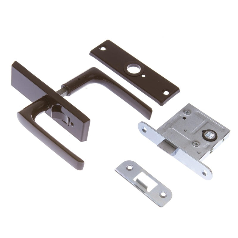 Toilet door knob Kurzemes ZŠČ1D2, brown