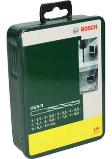 Zestaw wierteł do metalu Bosch 2607019435, 19 szt.