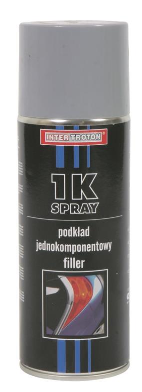 Automobilių gruntas Inter-Troton, pilkas, 400 ml