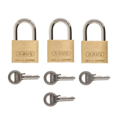 Kłódki Abus 60/40 Triples C, 3 szt.