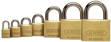 Pakabinamos spynos Abus 60/40 Triples C, 3 vnt