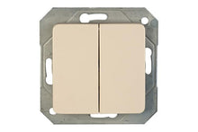 VILMA SL250 Switch, 2-gang, ivory